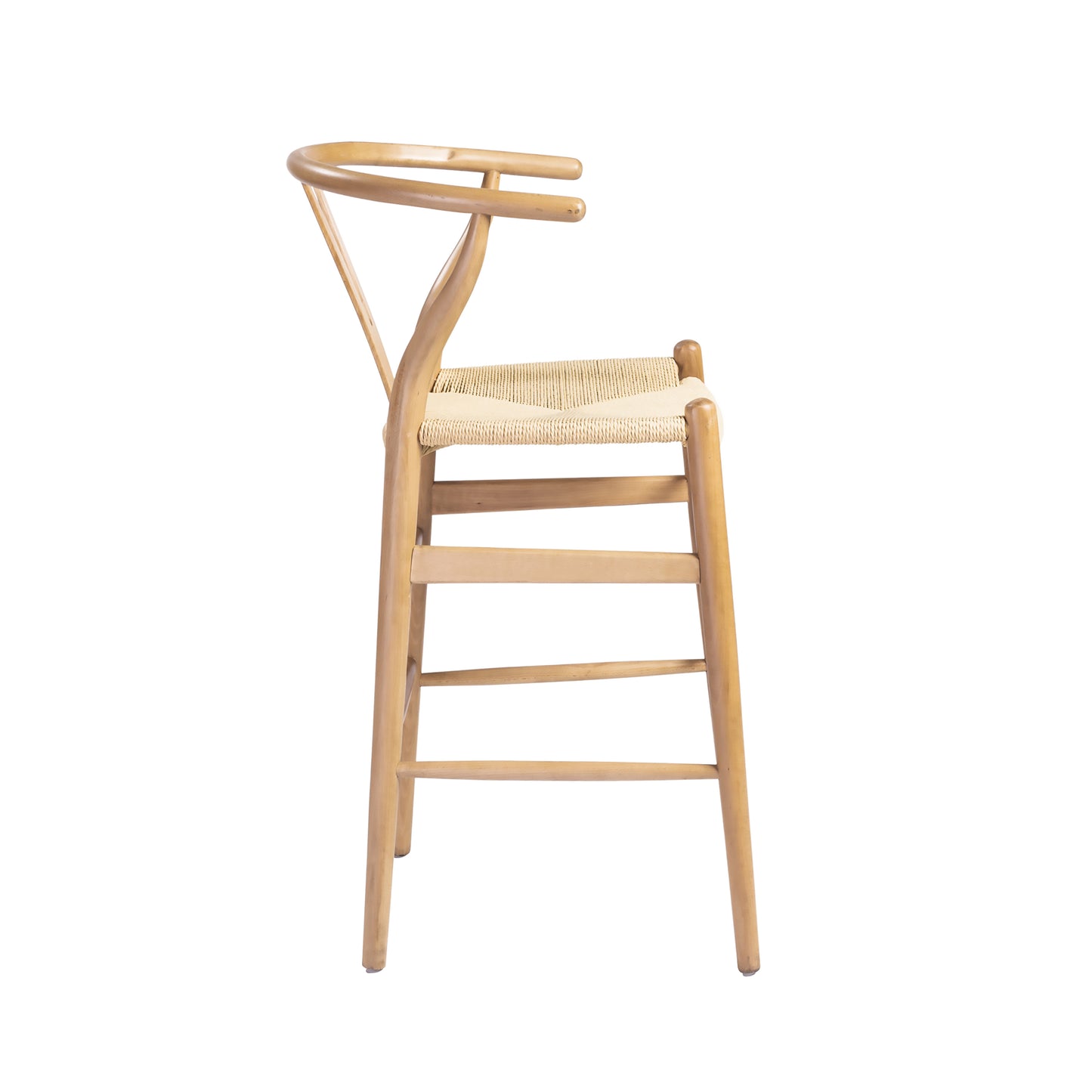 Evelina Counter Stool in Natural - Set of 1